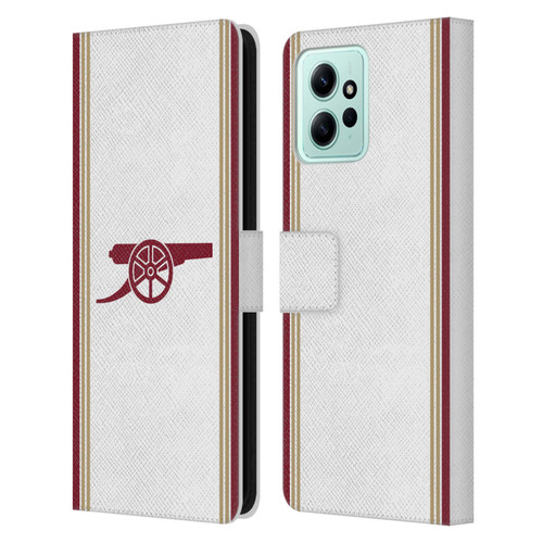 Arsenal FC 2025/26 Kit Third Leather Book Wallet Case Cover For Xiaomi Redmi 12