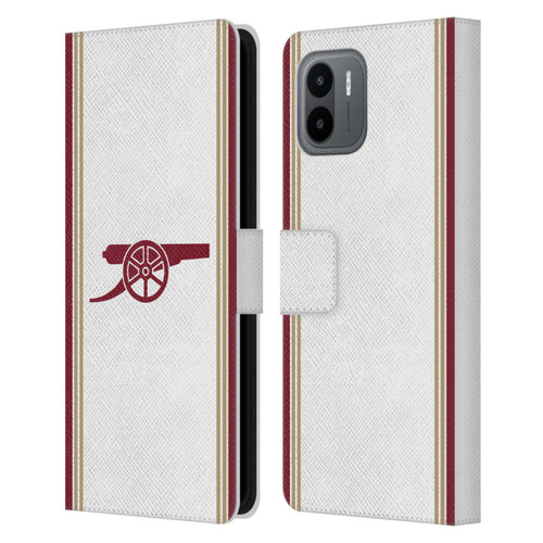 Arsenal FC 2025/26 Kit Third Leather Book Wallet Case Cover For Xiaomi Redmi A2
