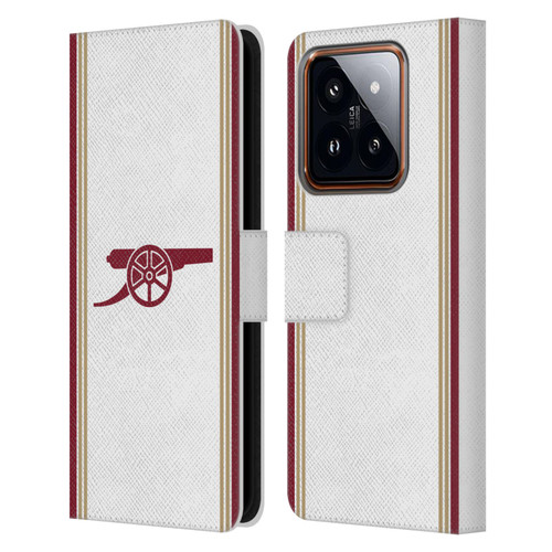 Arsenal FC 2025/26 Kit Third Leather Book Wallet Case Cover For Xiaomi 14