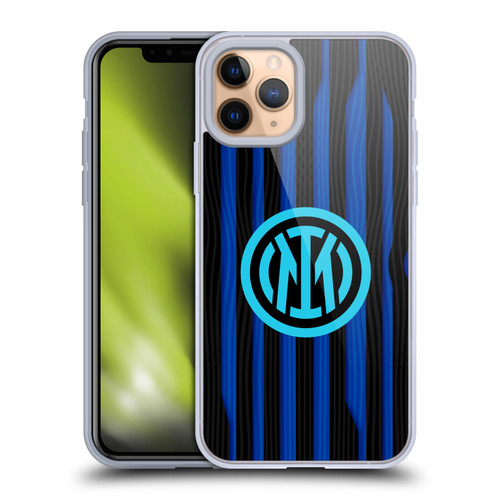 Fc Internazionale Milano 2025/26 Crest Kit Home Soft Gel Case for Apple iPhone 11 Pro & MagSafe