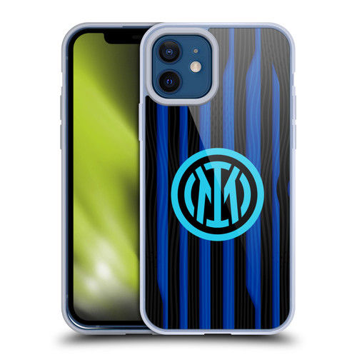 Fc Internazionale Milano 2025/26 Crest Kit Home Soft Gel Case for Apple iPhone 12 / iPhone 12 Pro & MagSafe