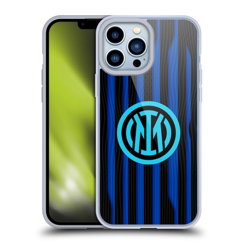 Fc Internazionale Milano 2025/26 Crest Kit Home Soft Gel Case for Apple iPhone 13 Pro Max & MagSafe