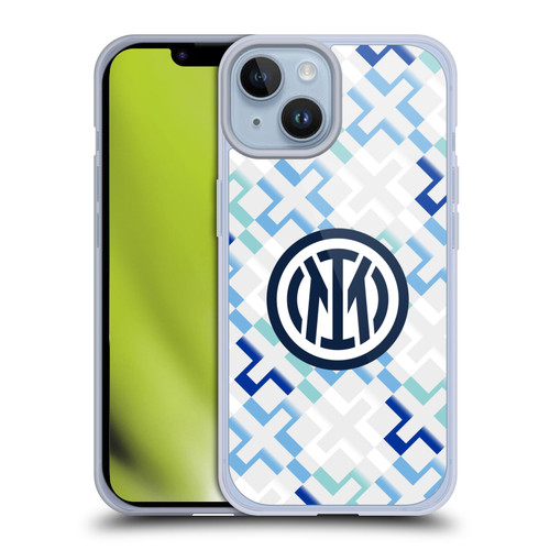 Fc Internazionale Milano 2025/26 Crest Kit Away Soft Gel Case for Apple iPhone 14