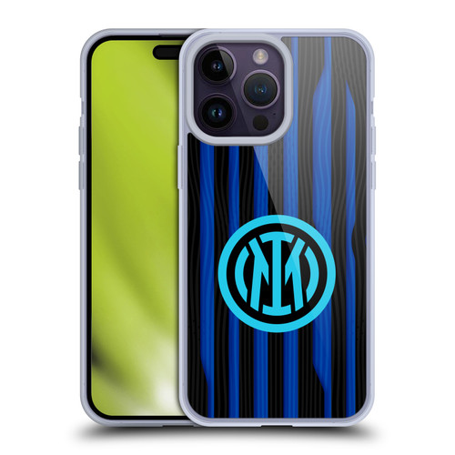 Fc Internazionale Milano 2025/26 Crest Kit Home Soft Gel Case for Apple iPhone 14 Pro Max & MagSafe