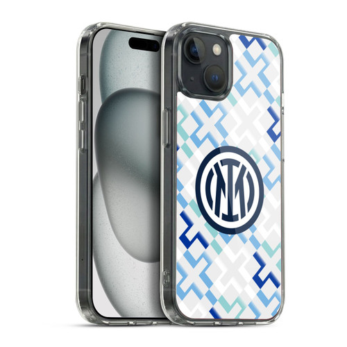 Fc Internazionale Milano 2025/26 Crest Kit Away Soft Gel Case for Apple iPhone 15 Plus & MagSafe