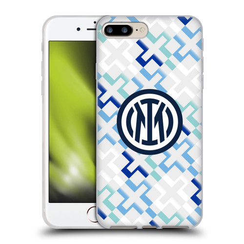 Fc Internazionale Milano 2025/26 Crest Kit Away Soft Gel Case for Apple iPhone 7 Plus / iPhone 8 Plus & MagSafe
