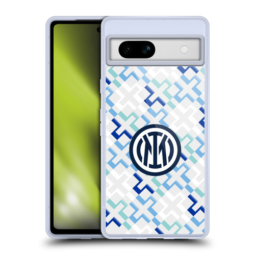 Fc Internazionale Milano 2025/26 Crest Kit Away Soft Gel Case for Google Pixel 7a