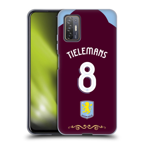 Aston Villa Football Club 2025/26 Players Home Kit Youri Tielemans Soft Gel Case for HTC Desire 21 Pro 5G