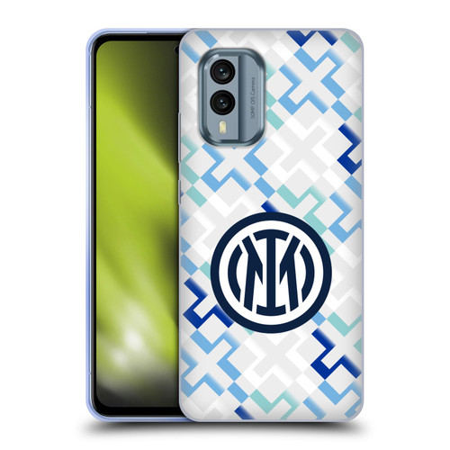 Fc Internazionale Milano 2025/26 Crest Kit Away Soft Gel Case for Nokia X30