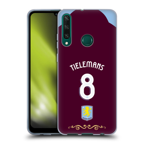 Aston Villa Football Club 2025/26 Players Home Kit Youri Tielemans Soft Gel Case for Huawei Y6p