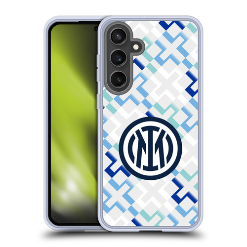 Fc Internazionale Milano 2025/26 Crest Kit Away Soft Gel Case for Samsung Galaxy S24 FE