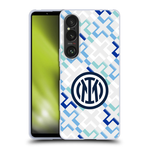 Fc Internazionale Milano 2025/26 Crest Kit Away Soft Gel Case for Sony Xperia 1 VI 5G