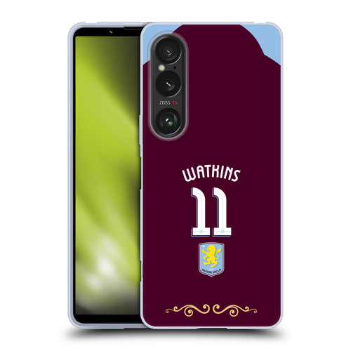 Aston Villa Football Club 2025/26 Players Home Kit Ollie Watkins Soft Gel Case for Sony Xperia 1 VI 5G