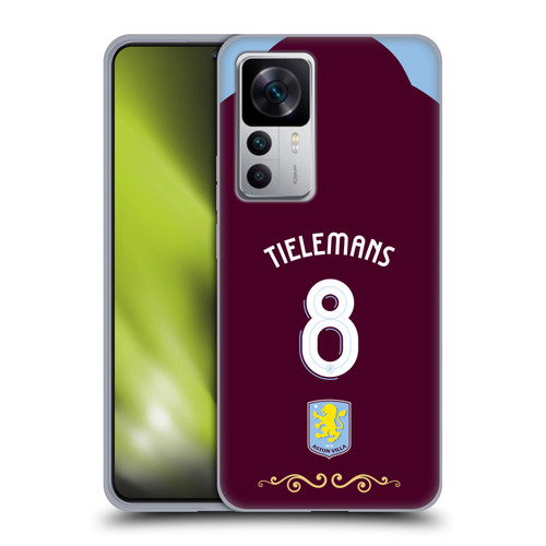 Aston Villa Football Club 2025/26 Players Home Kit Youri Tielemans Soft Gel Case for Xiaomi 12T 5G / 12T Pro 5G / Redmi K50 Ultra 5G