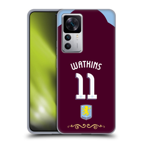 Aston Villa Football Club 2025/26 Players Home Kit Ollie Watkins Soft Gel Case for Xiaomi 12T 5G / 12T Pro 5G / Redmi K50 Ultra 5G
