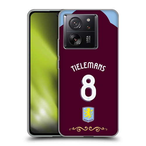 Aston Villa Football Club 2025/26 Players Home Kit Youri Tielemans Soft Gel Case for Xiaomi 13T 5G / 13T Pro 5G Aston Villa Football Club 2025/26 Players Home Kit Youri Tielemans Soft Gel Case for Xiaomi 13T 5G / 13T Pro 5G