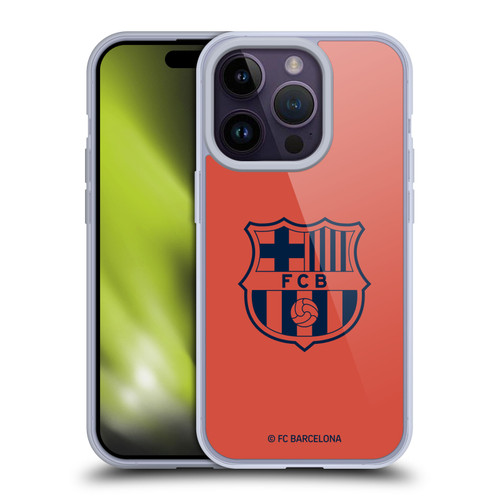 FC Barcelona 2025/26 Crest Kit Third Soft Gel Case for Apple iPhone 14 Pro & MagSafe