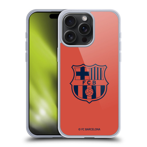 FC Barcelona 2025/26 Crest Kit Third Soft Gel Case for Apple iPhone 15 Pro Max & MagSafe