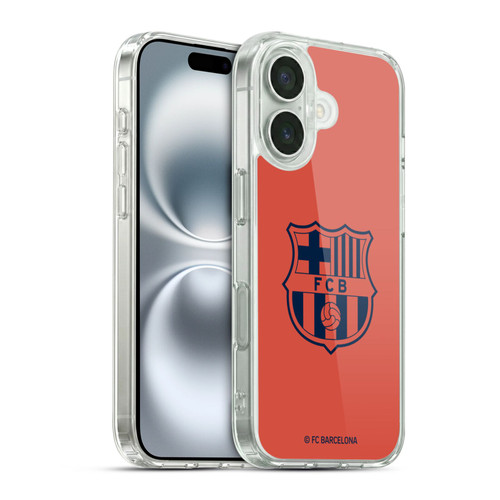 FC Barcelona 2025/26 Crest Kit Third Soft Gel Case for Apple iPhone 16 & MagSafe