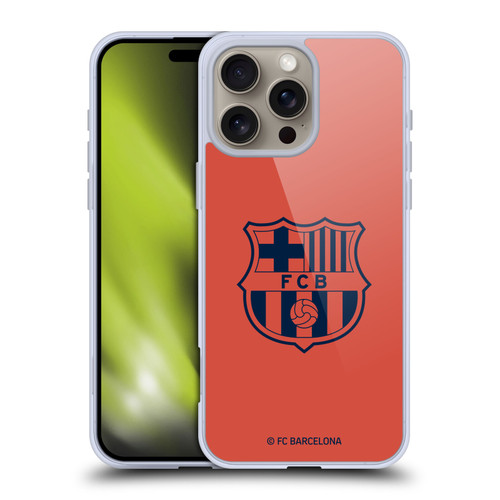 FC Barcelona 2025/26 Crest Kit Third Soft Gel Case for Apple iPhone 16 Pro Max & MagSafe