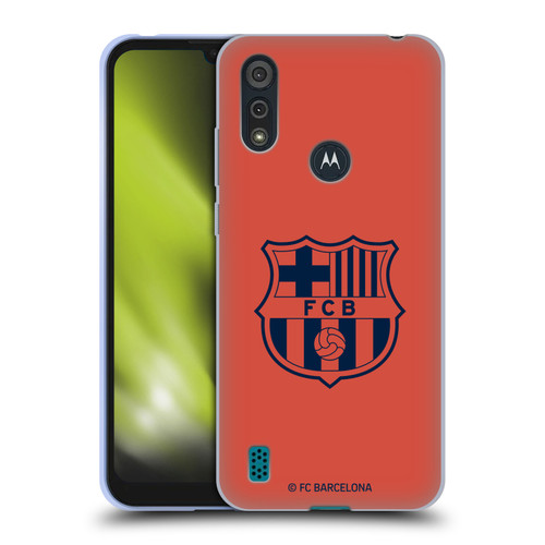 FC Barcelona 2025/26 Crest Kit Third Soft Gel Case for Motorola Moto E6s (2020)
