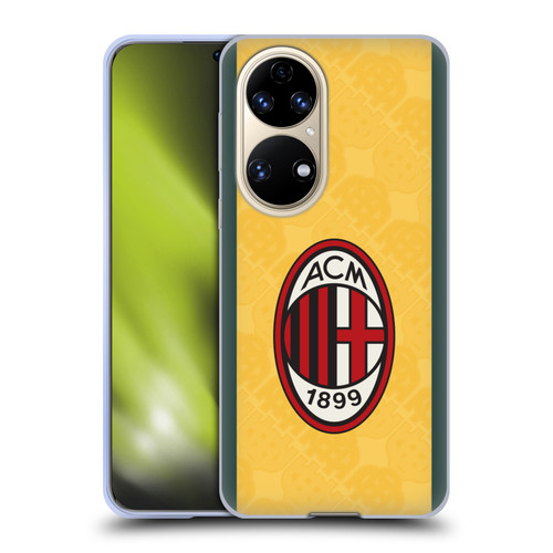 AC Milan 2025/26 Crest Kit Third Soft Gel Case for Huawei P50