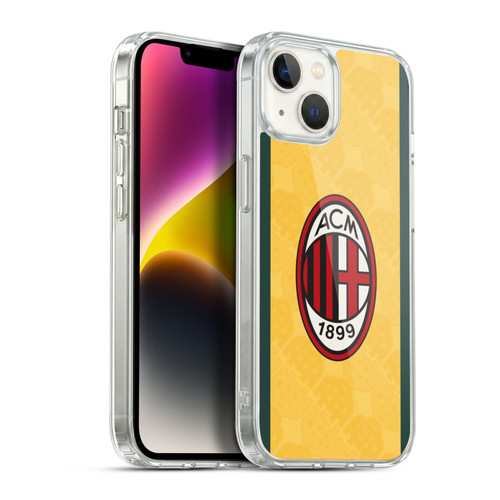 AC Milan 2025/26 Crest Kit Third Soft Gel Case for Apple iPhone 14 Plus & MagSafe