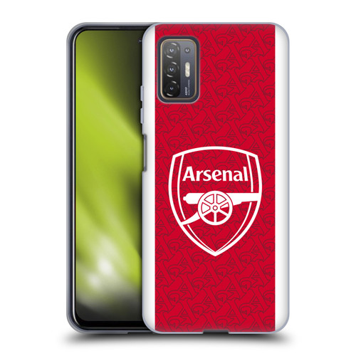 Arsenal FC 2025/26 Kit Home Soft Gel Case for HTC Desire 21 Pro 5G