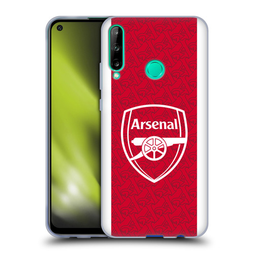 Arsenal FC 2025/26 Kit Home Soft Gel Case for Huawei P40 lite E
