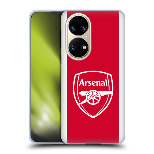 Arsenal FC 2025/26 Kit Home Soft Gel Case for Huawei P50