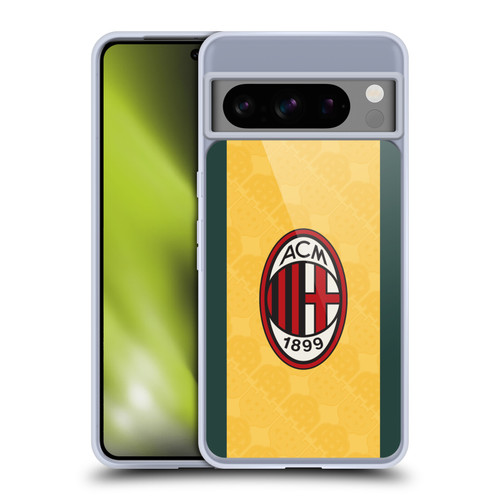 AC Milan 2025/26 Crest Kit Third Soft Gel Case for Google Pixel 8 Pro