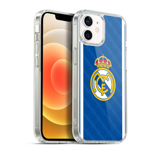 Real Madrid CF Badge Blue Soft Gel Case for Apple iPhone 12 / iPhone 12 Pro & MagSafe