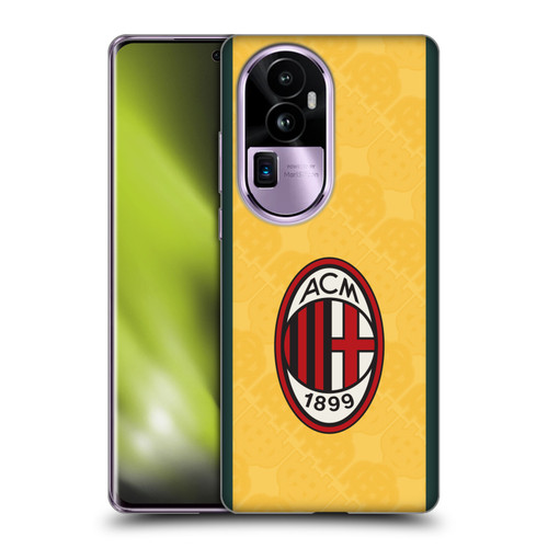 AC Milan 2025/26 Crest Kit Third Soft Gel Case for OPPO Reno10 Pro+