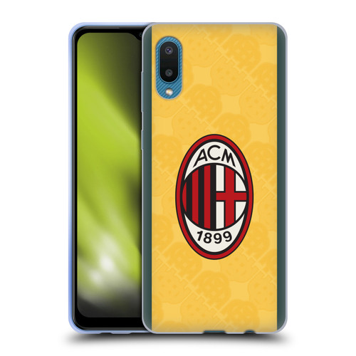 AC Milan 2025/26 Crest Kit Third Soft Gel Case for Samsung Galaxy A02/M02 (2021)