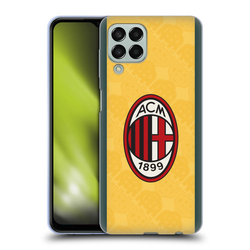AC Milan 2025/26 Crest Kit Third Soft Gel Case for Samsung Galaxy M33 (2022)