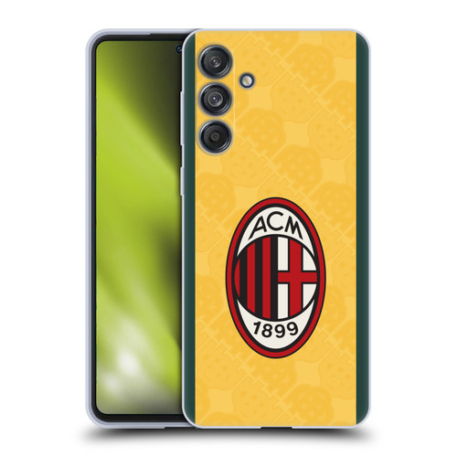 AC Milan 2025/26 Crest Kit Third Soft Gel Case for Samsung Galaxy M55 5G