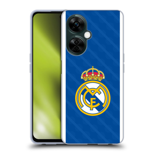 Real Madrid CF Badge Blue Soft Gel Case for OnePlus Nord N30