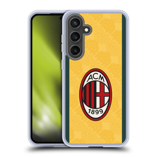 AC Milan 2025/26 Crest Kit Third Soft Gel Case for Samsung Galaxy S24 FE & MagSafe