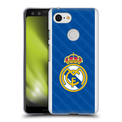 Real Madrid CF Badge Blue Soft Gel Case for Google Pixel 3