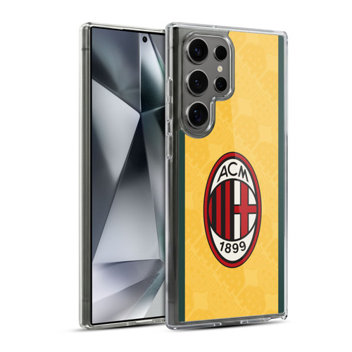 AC Milan 2025/26 Crest Kit Third Soft Gel Case for Samsung Galaxy S24 Ultra 5G & MagSafe