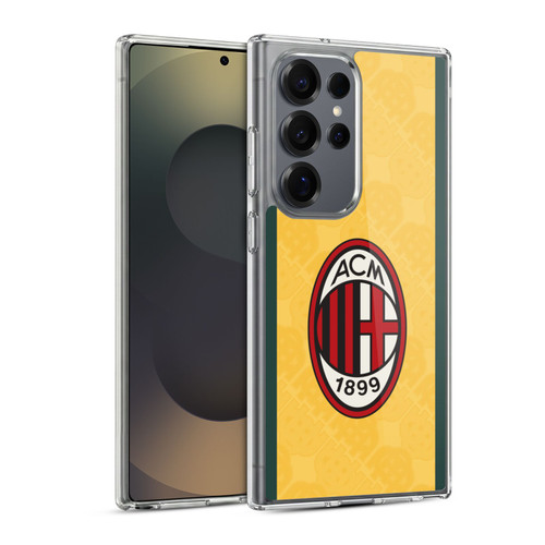 AC Milan 2025/26 Crest Kit Third Soft Gel Case for Samsung Galaxy S25 Ultra & MagSafe