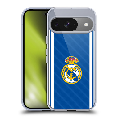 Real Madrid CF Badge Blue Soft Gel Case for Google Pixel 9 / Pixel 9 Pro