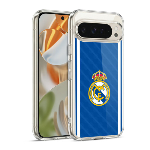 Real Madrid CF Badge Blue Soft Gel Case for Google Pixel 9 / Pixel 9 Pro