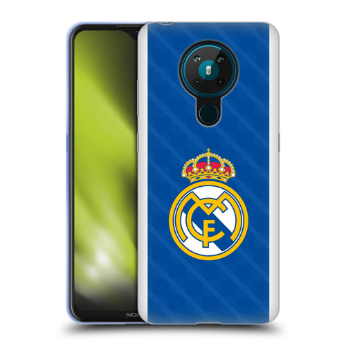 Real Madrid CF Badge Blue Soft Gel Case for Nokia 5.3