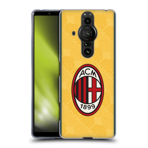 AC Milan 2025/26 Crest Kit Third Soft Gel Case for Sony Xperia Pro-I