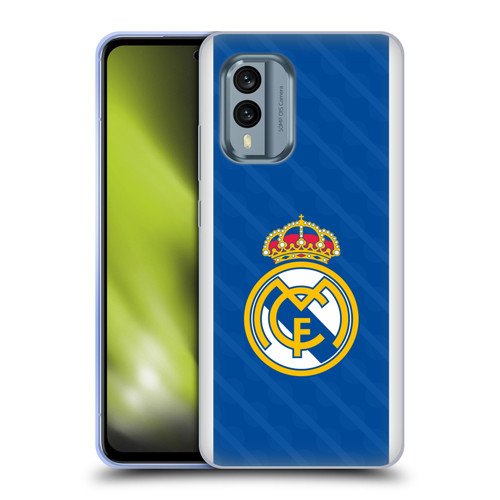 Real Madrid CF Badge Blue Soft Gel Case for Nokia X30
