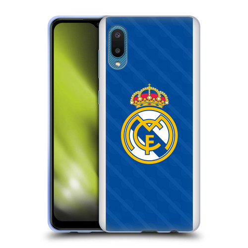 Real Madrid CF Badge Blue Soft Gel Case for Samsung Galaxy A02/M02 (2021)