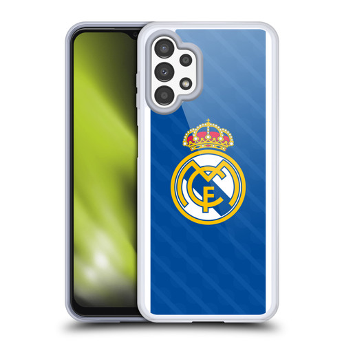 Real Madrid CF Badge Blue Soft Gel Case for Samsung Galaxy A13 (2022)