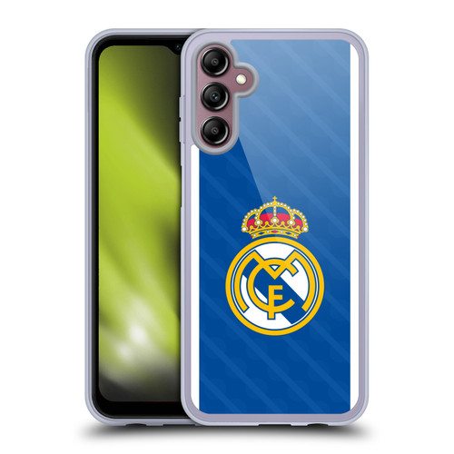 Real Madrid CF Badge Blue Soft Gel Case for Samsung Galaxy A14 5G