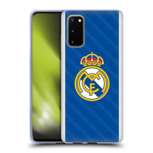 Real Madrid CF Badge Blue Soft Gel Case for Samsung Galaxy S20 / S20 5G